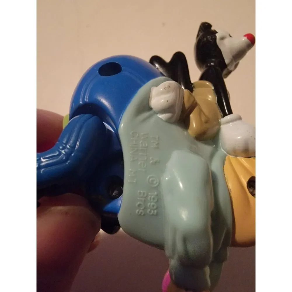 1993 Vintage Animaniacs Yakko McDonald's Happy Meal Toy Cat Bike Warner Bros